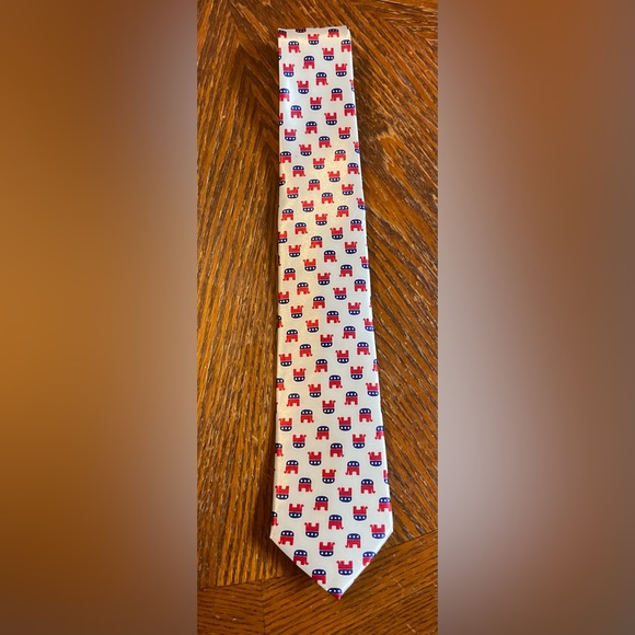 🇺🇸🐘Republican Elephant Patriotic Men’s Necktie! - Picture 7 of 13